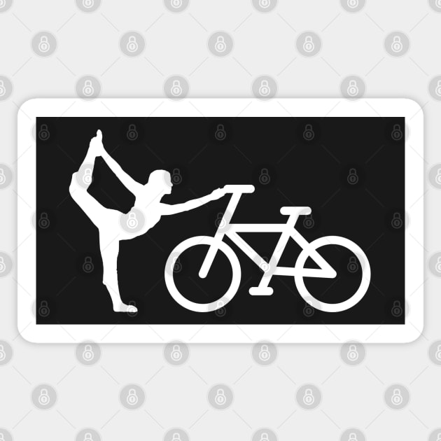 Dance on the bike - for bike/ dance lovers Sticker by LifeSimpliCity